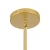 Lampa wisząca MODERN ORCHID-9 złoto szara 150 cm - ST-1232-9 gold smoky - Step Into Design